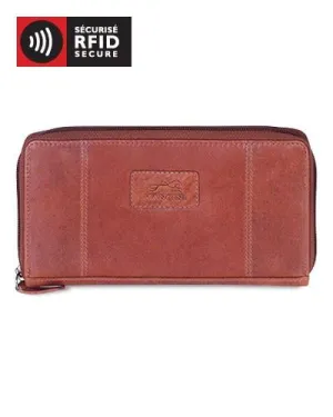 Mancini CASABLANCA Collection Ladies Clutch Wallet (RFID Secure)