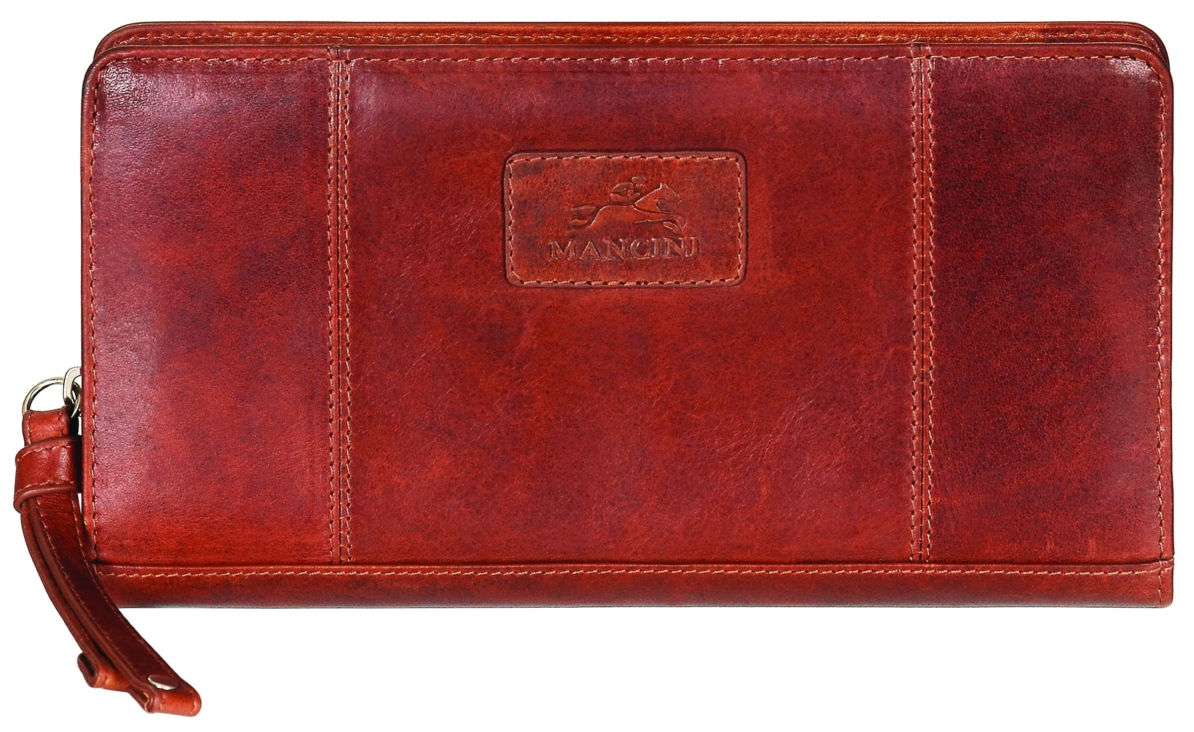 Mancini CASABLANCA Collection Ladies Clutch Wallet (RFID Secure)