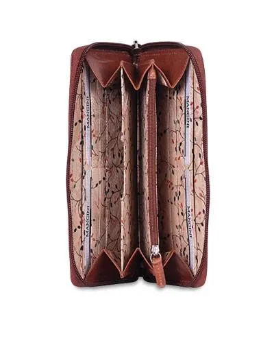 Mancini CASABLANCA Collection Ladies Clutch Wallet (RFID Secure)