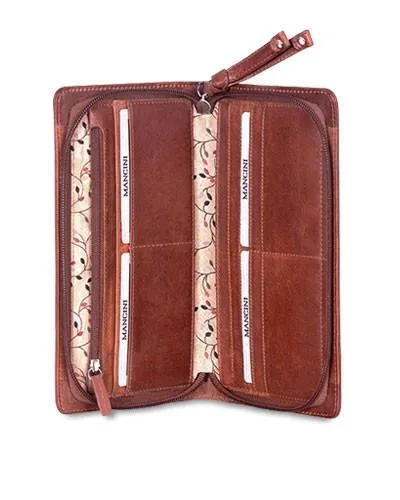 Mancini CASABLANCA Collection Ladies Clutch Wallet (RFID Secure)