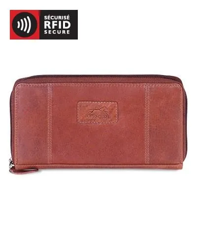 Mancini CASABLANCA Collection Ladies Clutch Wallet (RFID Secure)