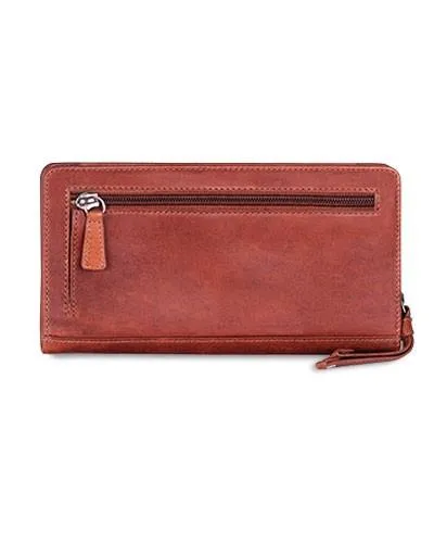 Mancini CASABLANCA Collection Ladies Clutch Wallet (RFID Secure)