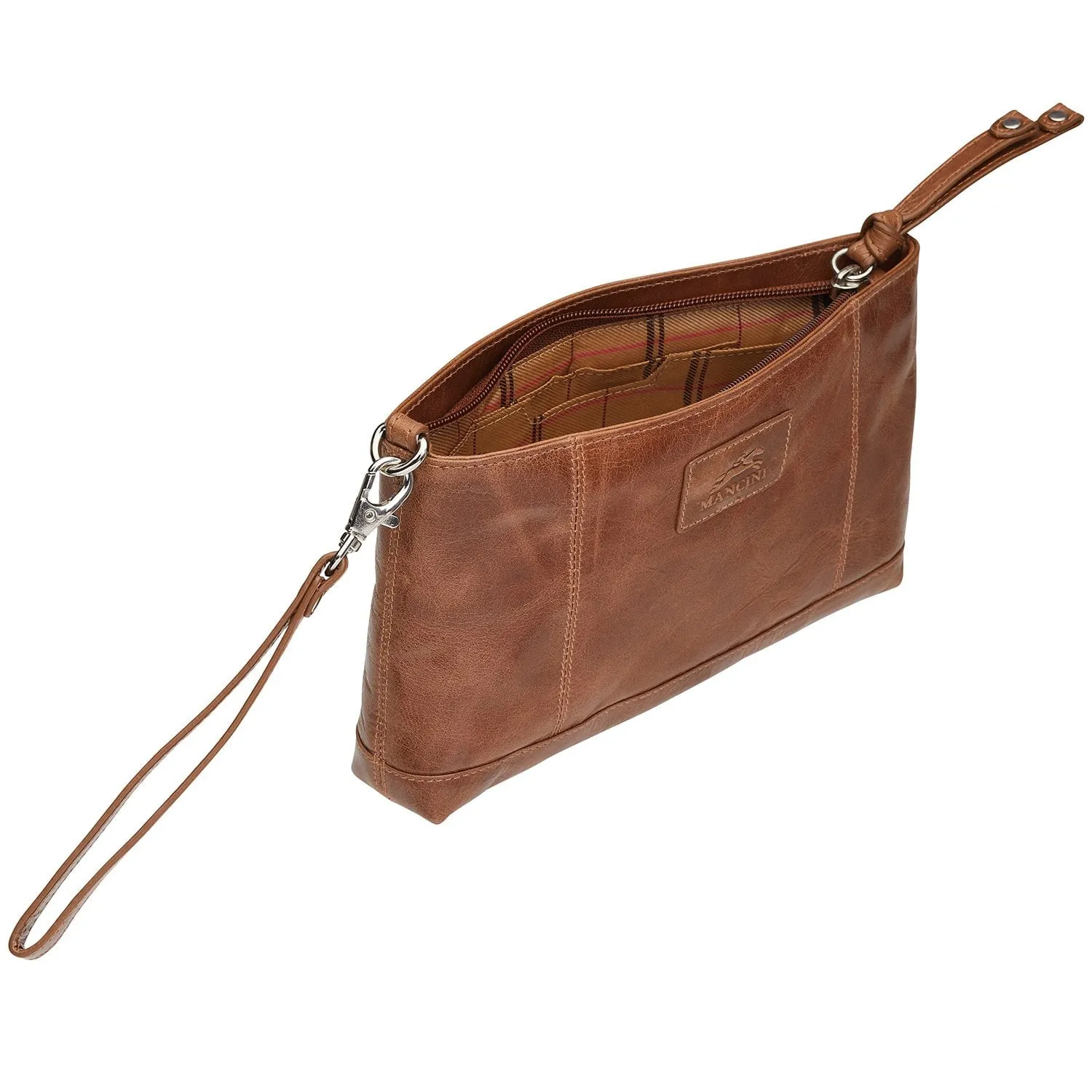 Mancini CASABLANCA Collection Ladies  Wristlet (RFID Secure)
