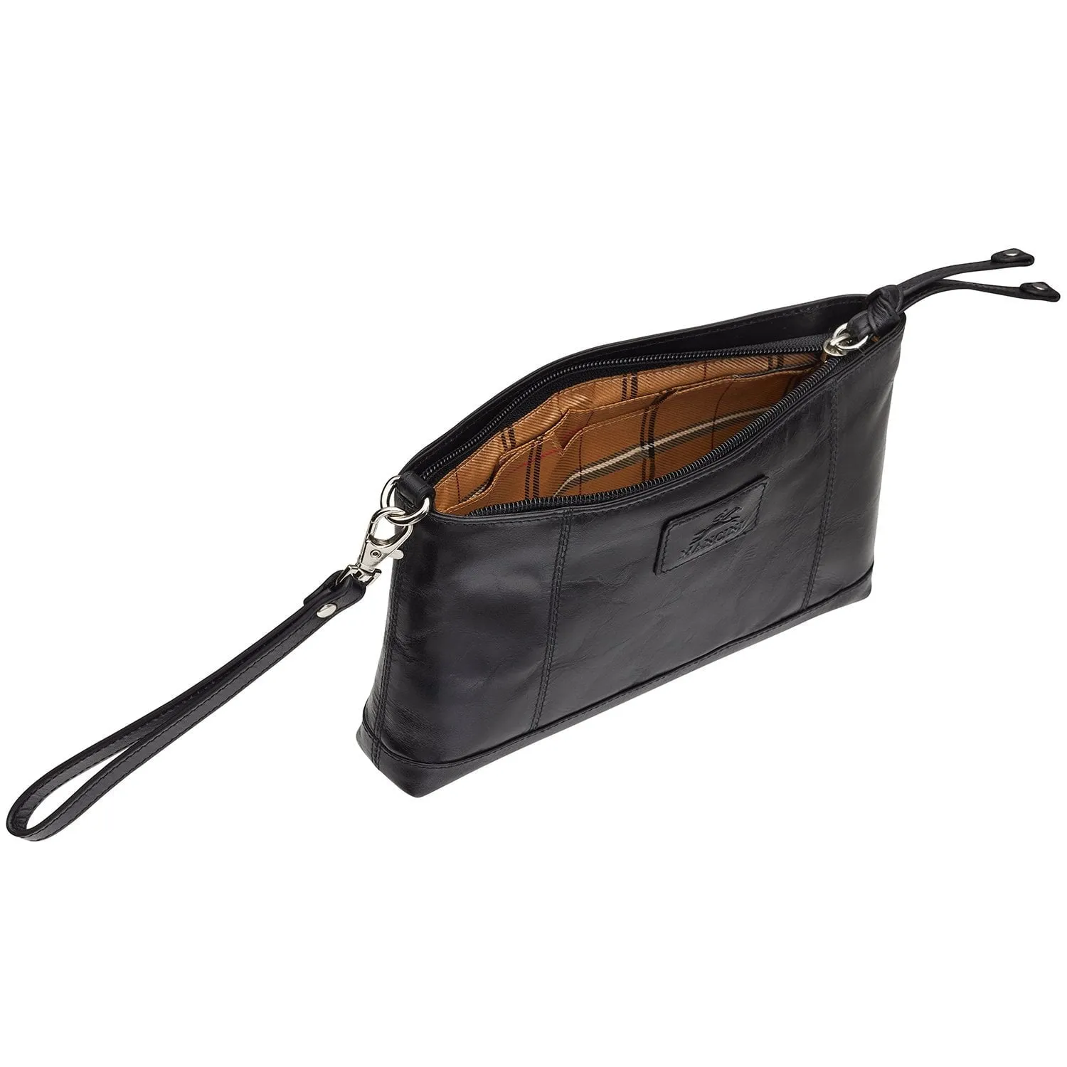 Mancini CASABLANCA Collection Ladies  Wristlet (RFID Secure)