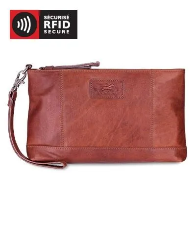 Mancini CASABLANCA Collection Ladies  Wristlet (RFID Secure)