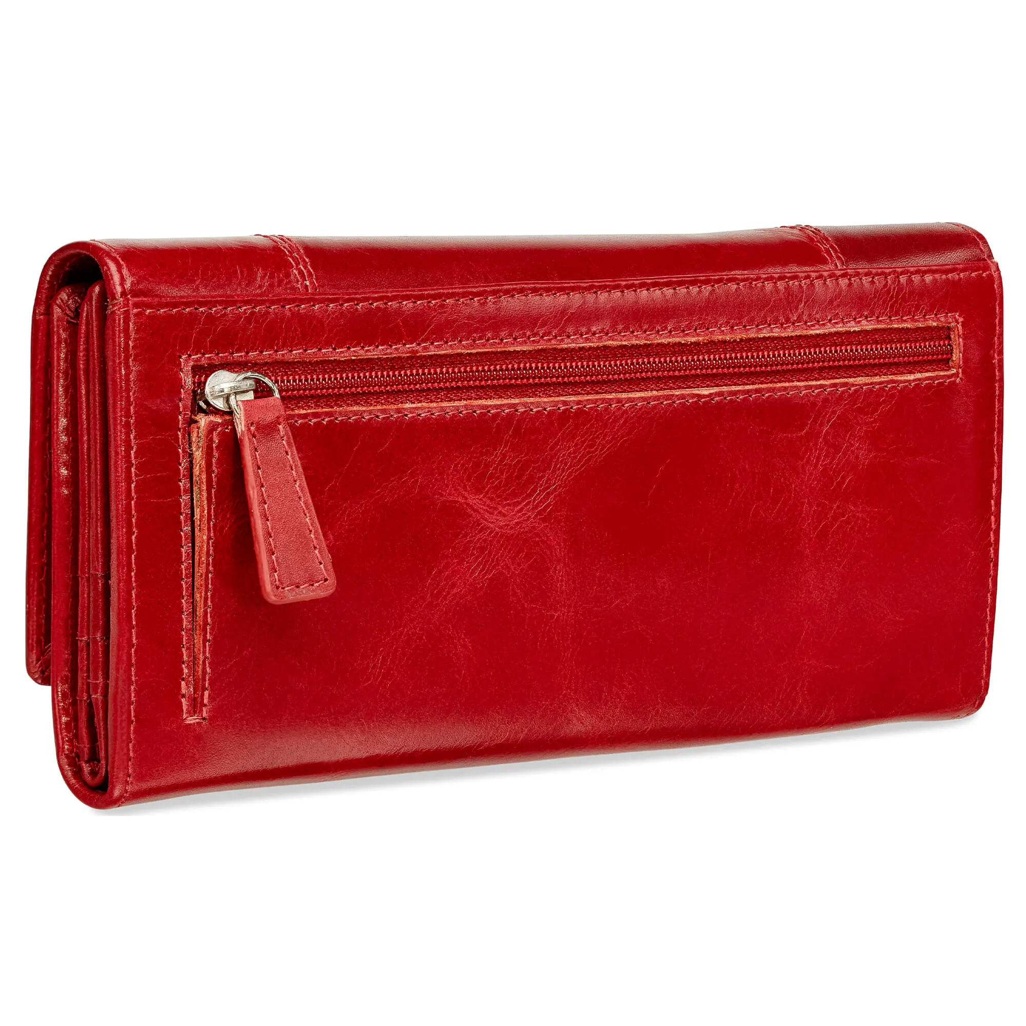 Mancini CASABLANCA Ladies RFID Secure Trifold Wallet
