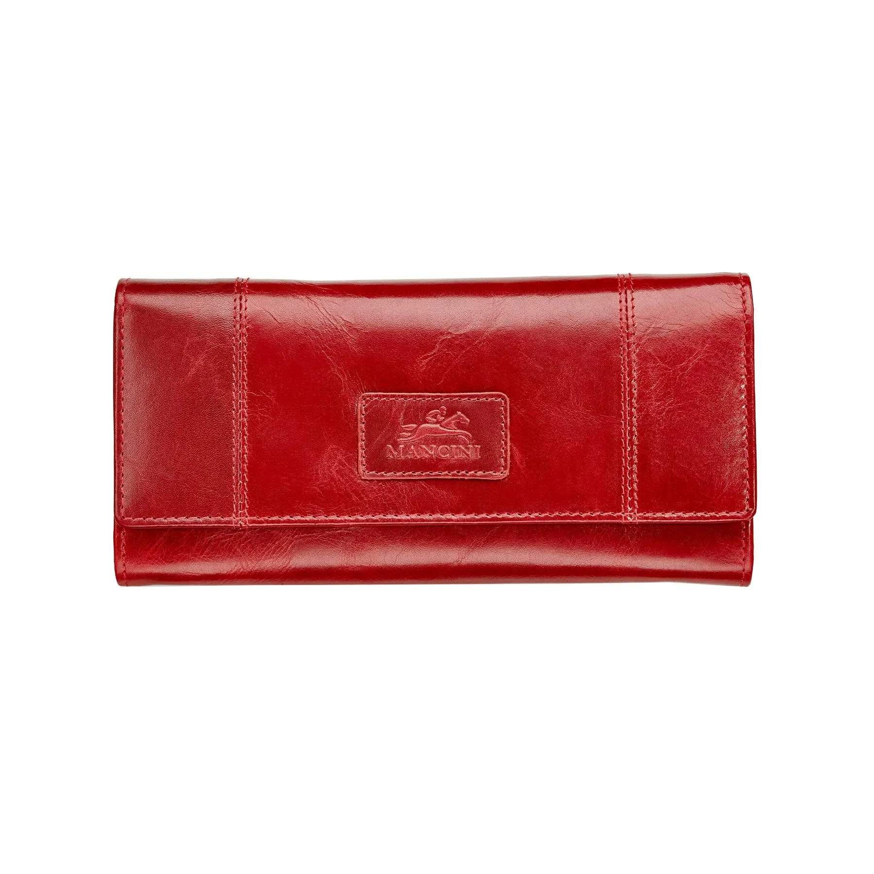 Mancini CASABLANCA Ladies RFID Secure Trifold Wallet