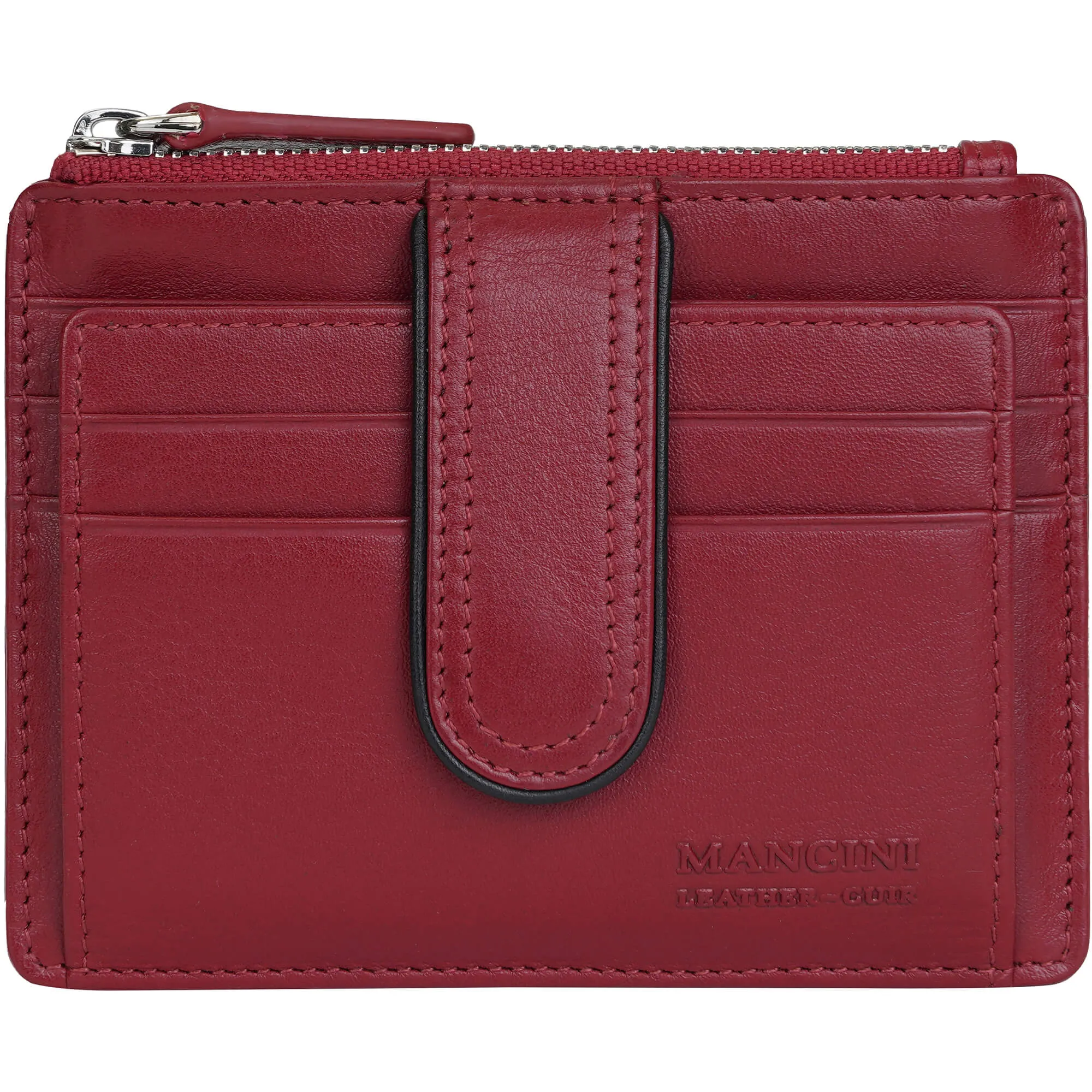 Mancini Sonoma Womens Card Case with Enhanced RFID Protection