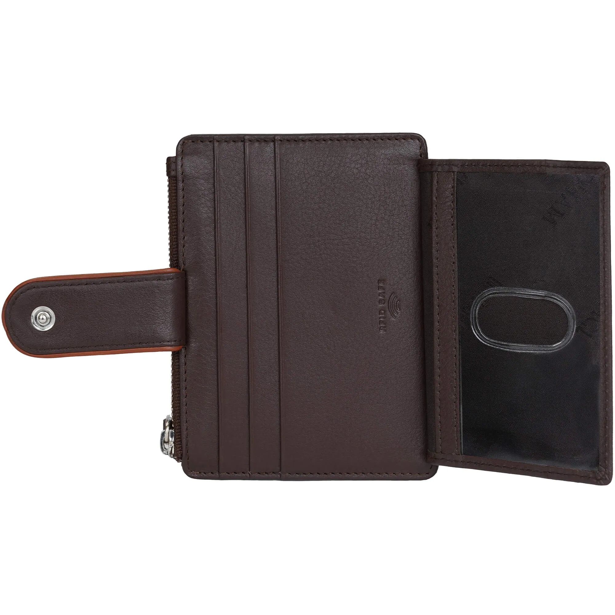 Mancini Sonoma Womens Card Case with Enhanced RFID Protection