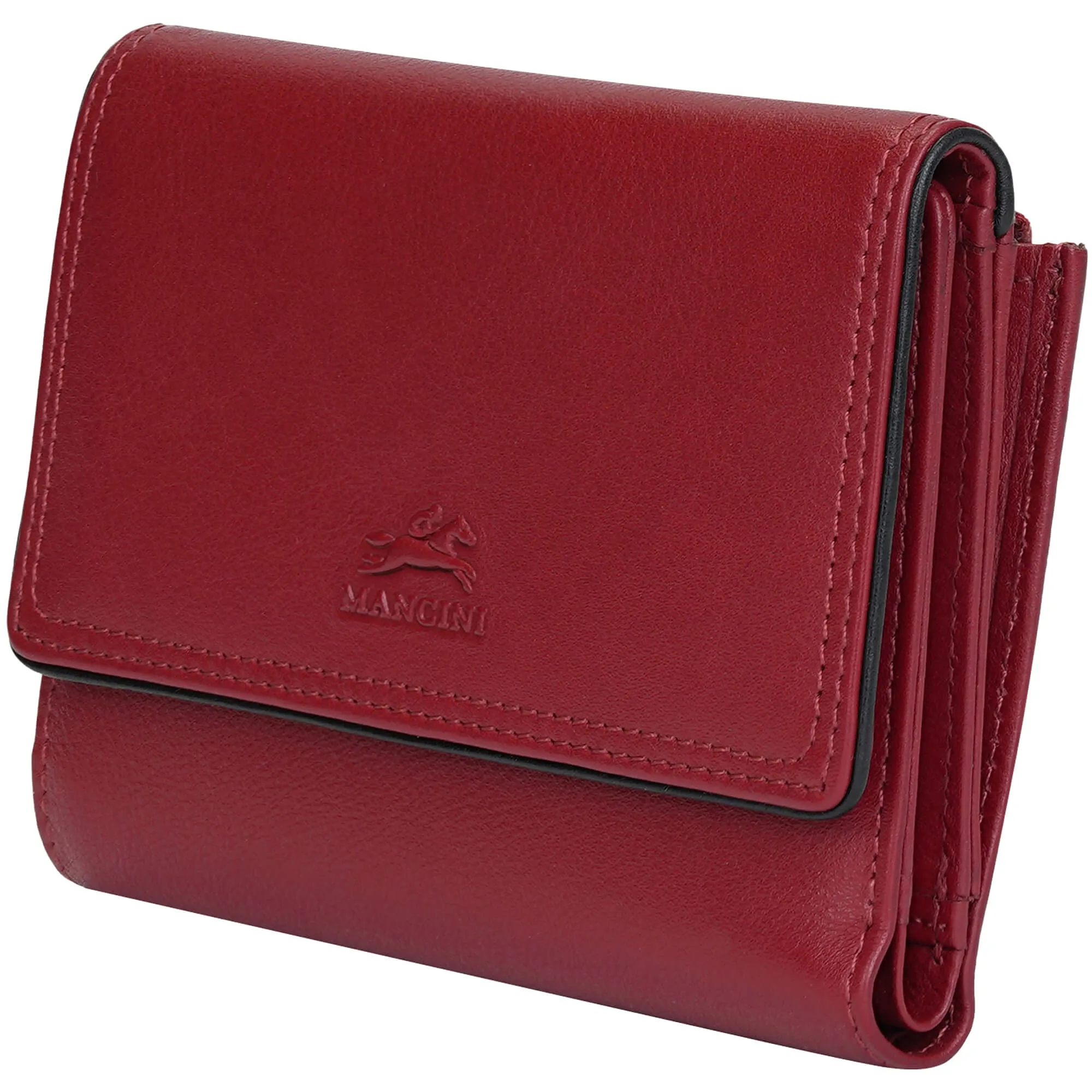 Mancini Sonoma Womens Medium Clutch Wallet with Enhanced RFID Protection