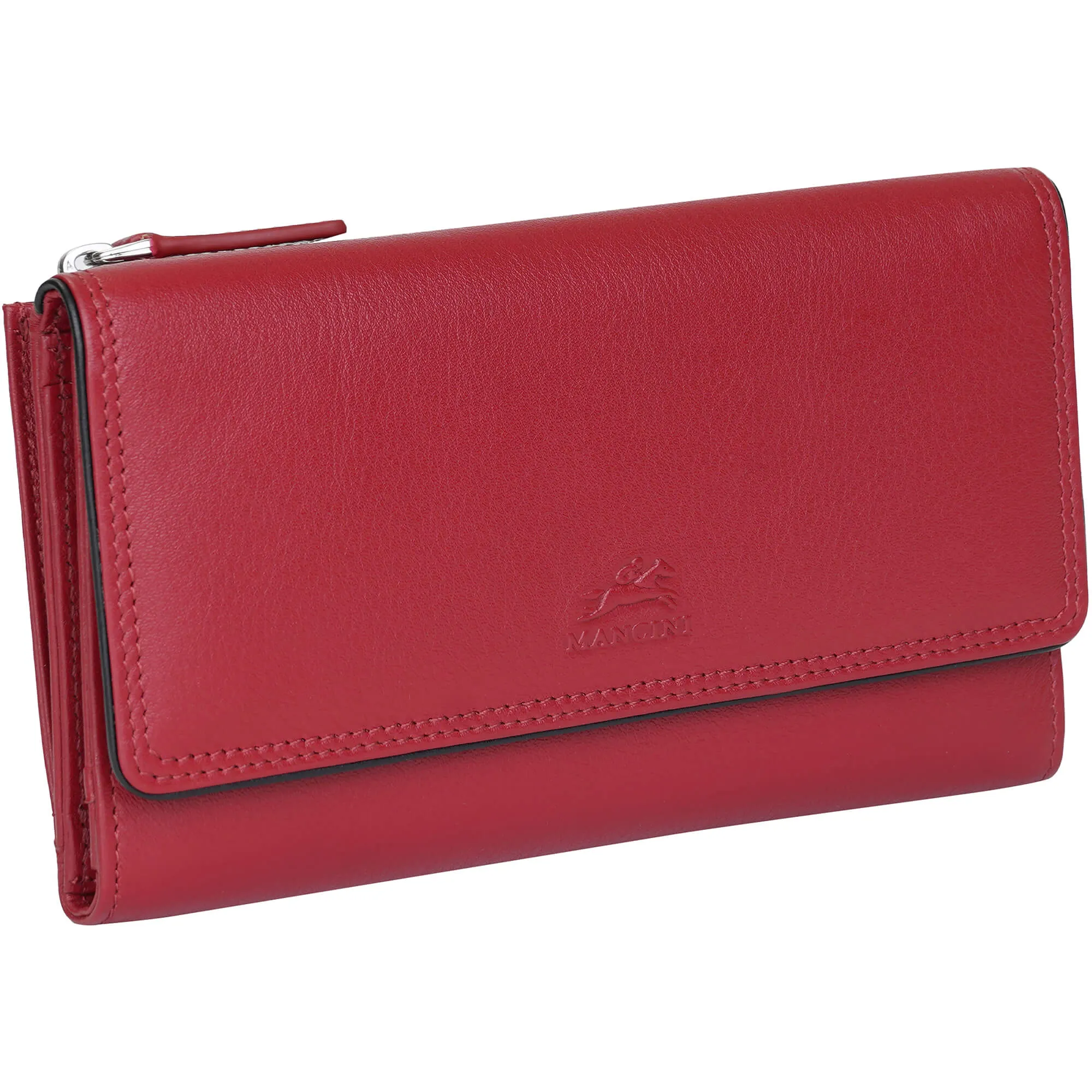 Mancini Sonoma Womens Medium Clutch Wallet with Enhanced RFID Protection