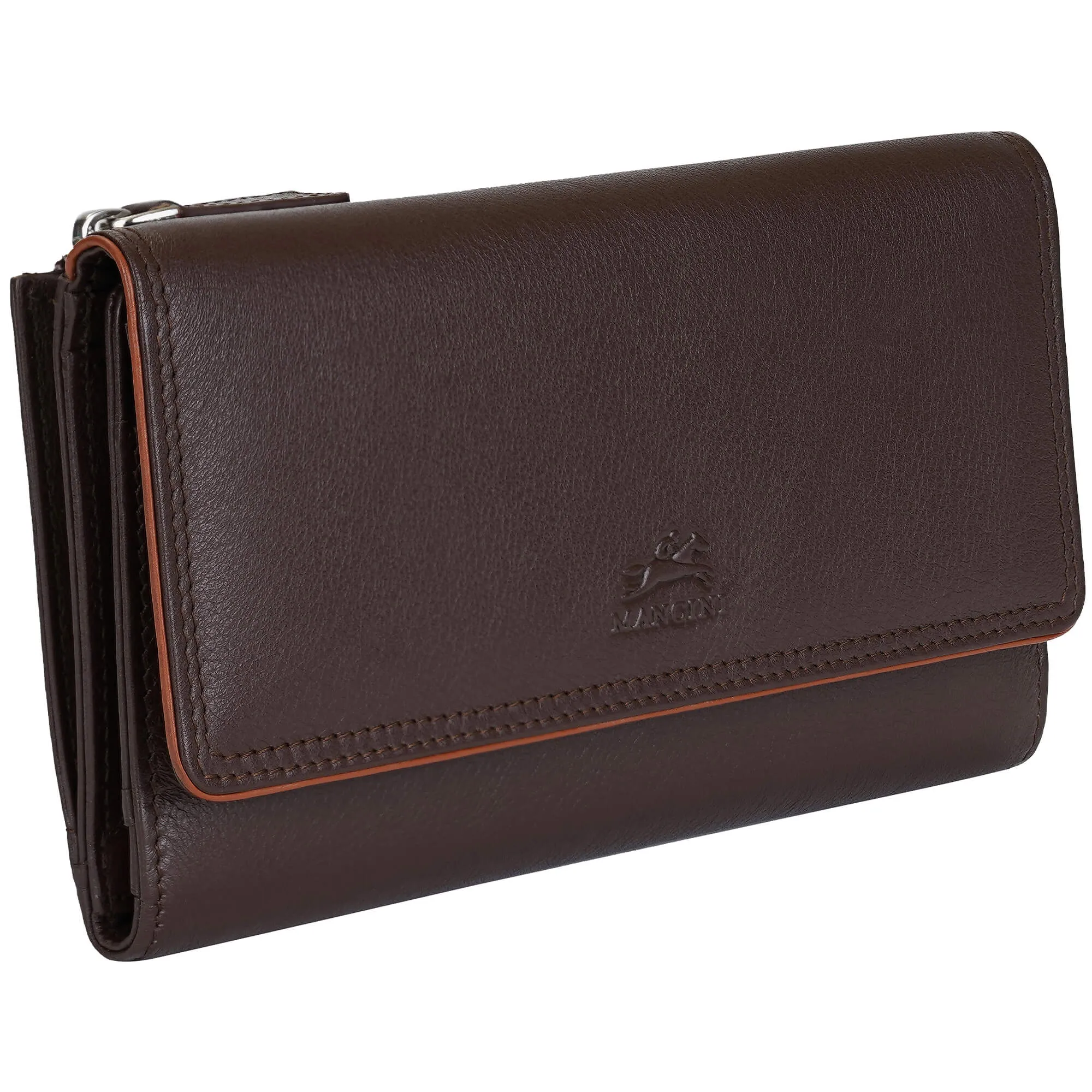 Mancini Sonoma Womens Medium Clutch Wallet with Enhanced RFID Protection
