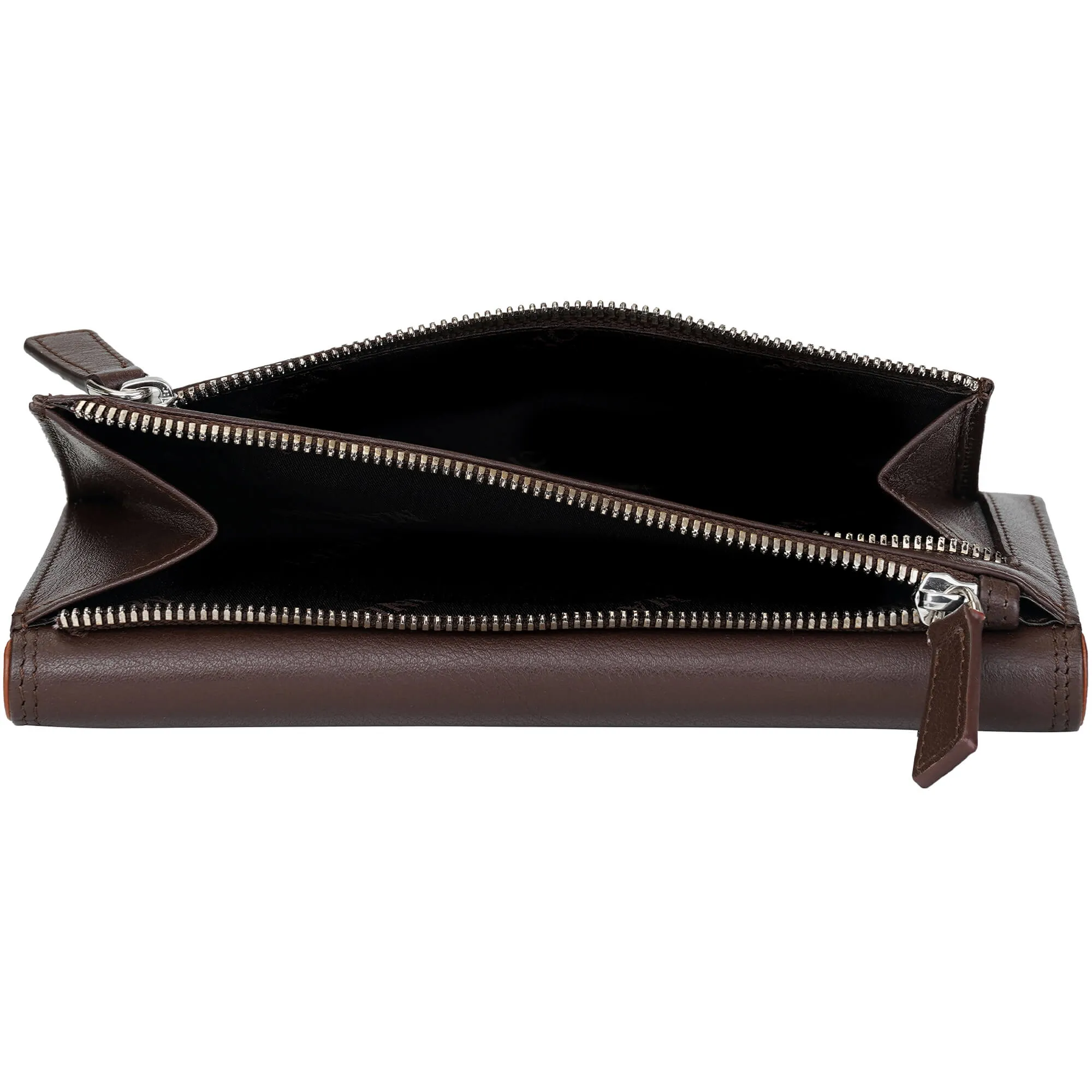 Mancini Sonoma Womens Medium Clutch Wallet with Enhanced RFID Protection
