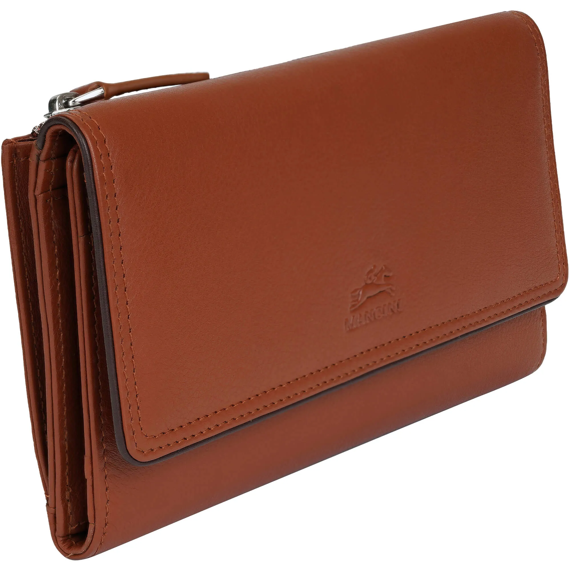 Mancini Sonoma Womens Medium Clutch Wallet with Enhanced RFID Protection