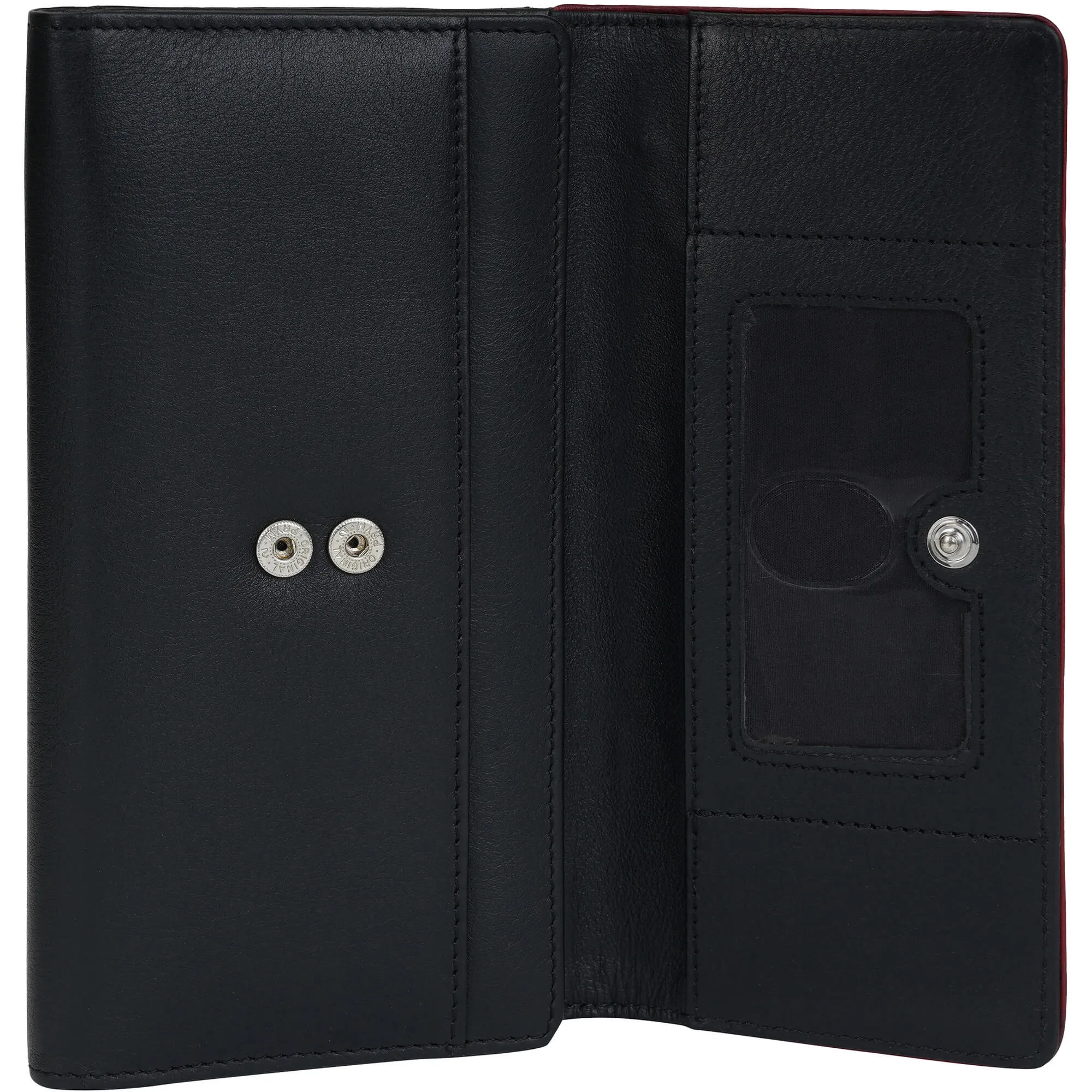 Mancini Sonoma Womens Medium Clutch Wallet with Enhanced RFID Protection