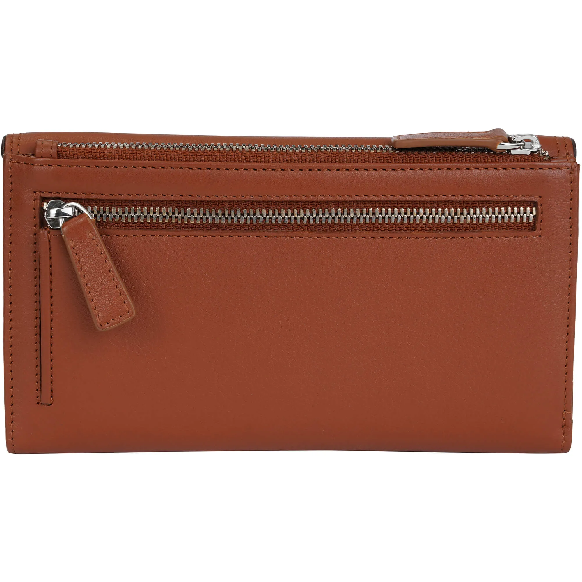 Mancini Sonoma Womens Medium Clutch Wallet with Enhanced RFID Protection