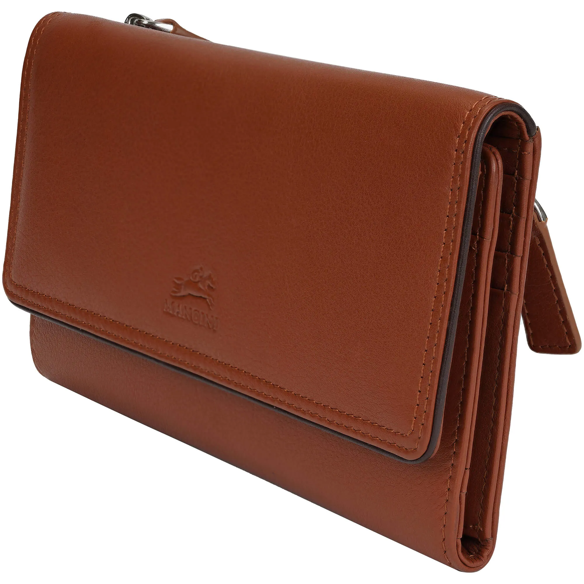 Mancini Sonoma Womens Medium Clutch Wallet with Enhanced RFID Protection