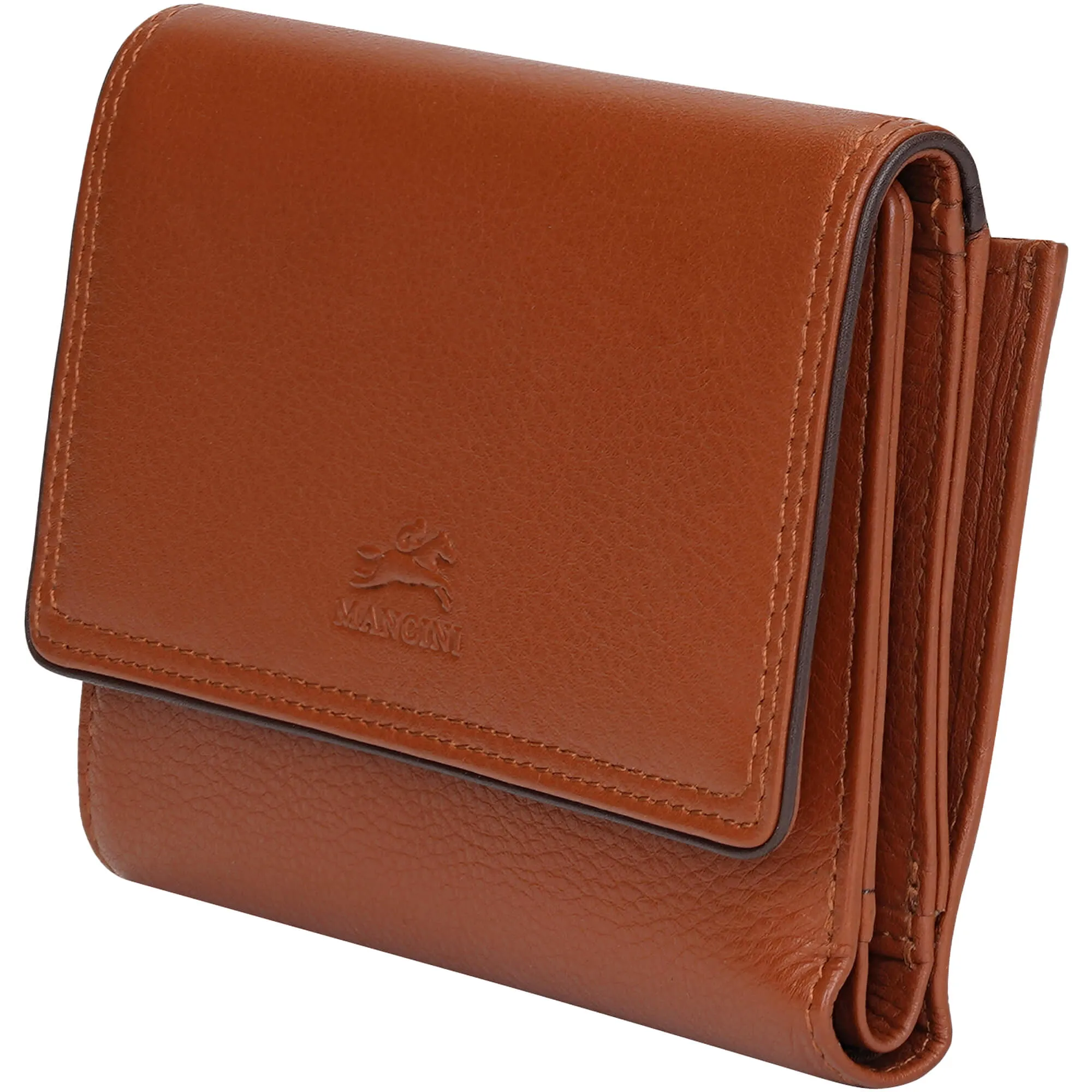 Mancini Sonoma Womens Medium Clutch Wallet with Enhanced RFID Protection
