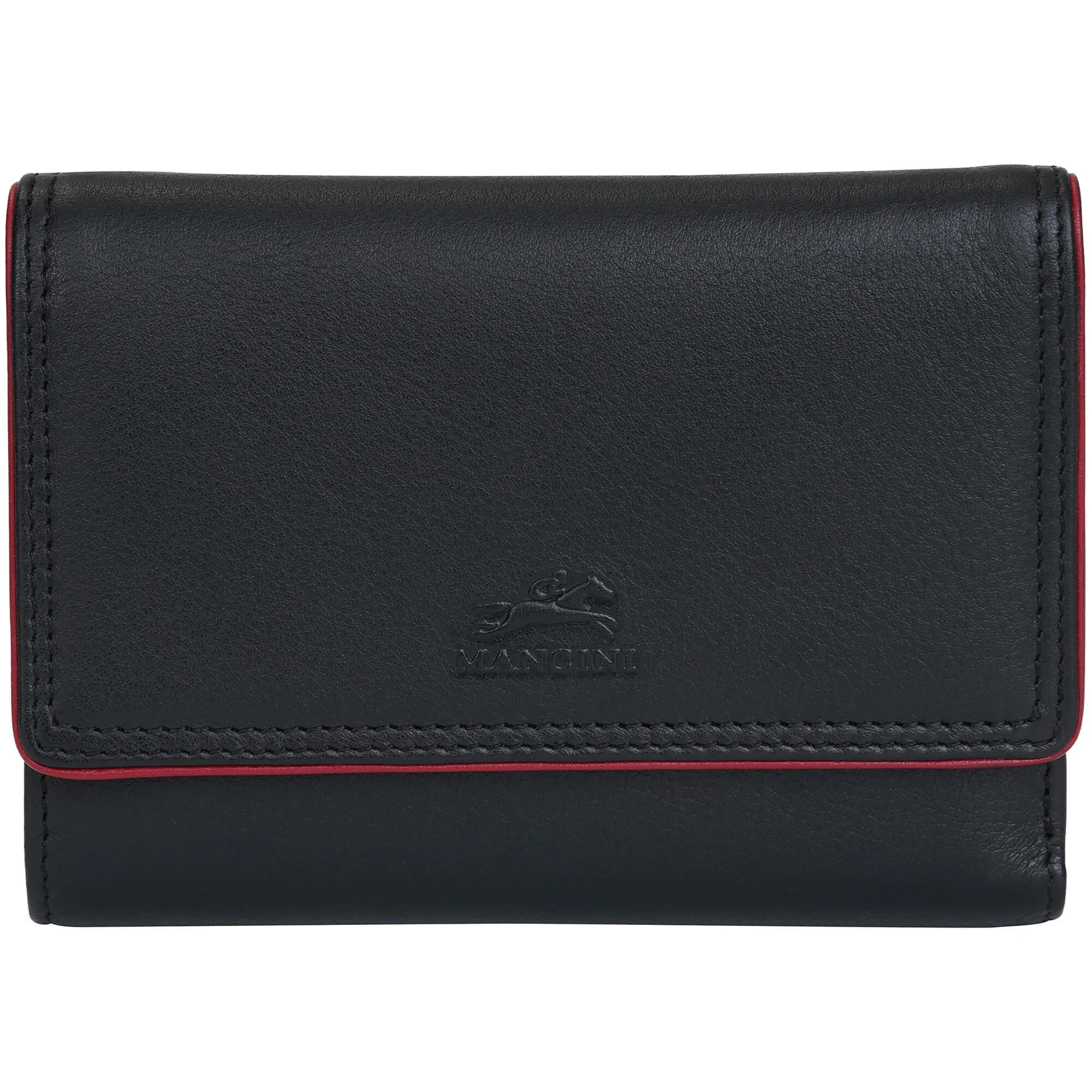 Mancini Sonoma Womens Medium Clutch Wallet with Enhanced RFID Protection