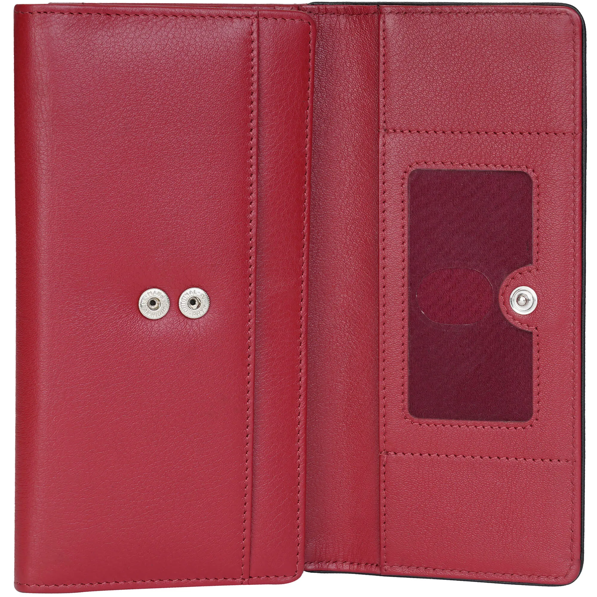 Mancini Sonoma Womens Medium Clutch Wallet with Enhanced RFID Protection