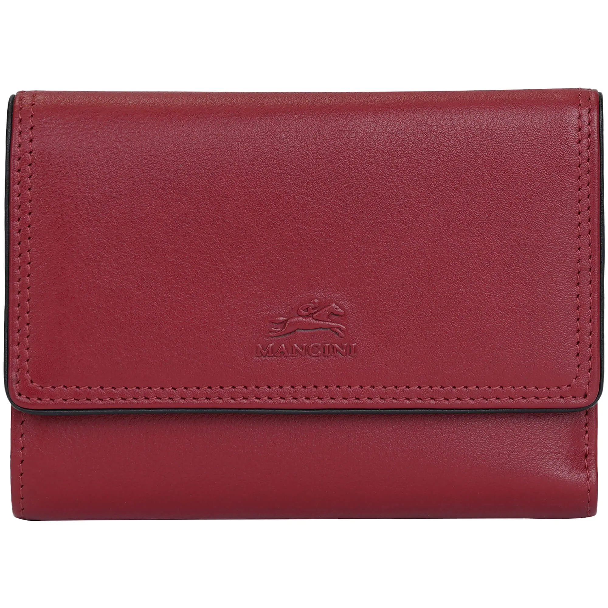 Mancini Sonoma Womens Medium Clutch Wallet with Enhanced RFID Protection
