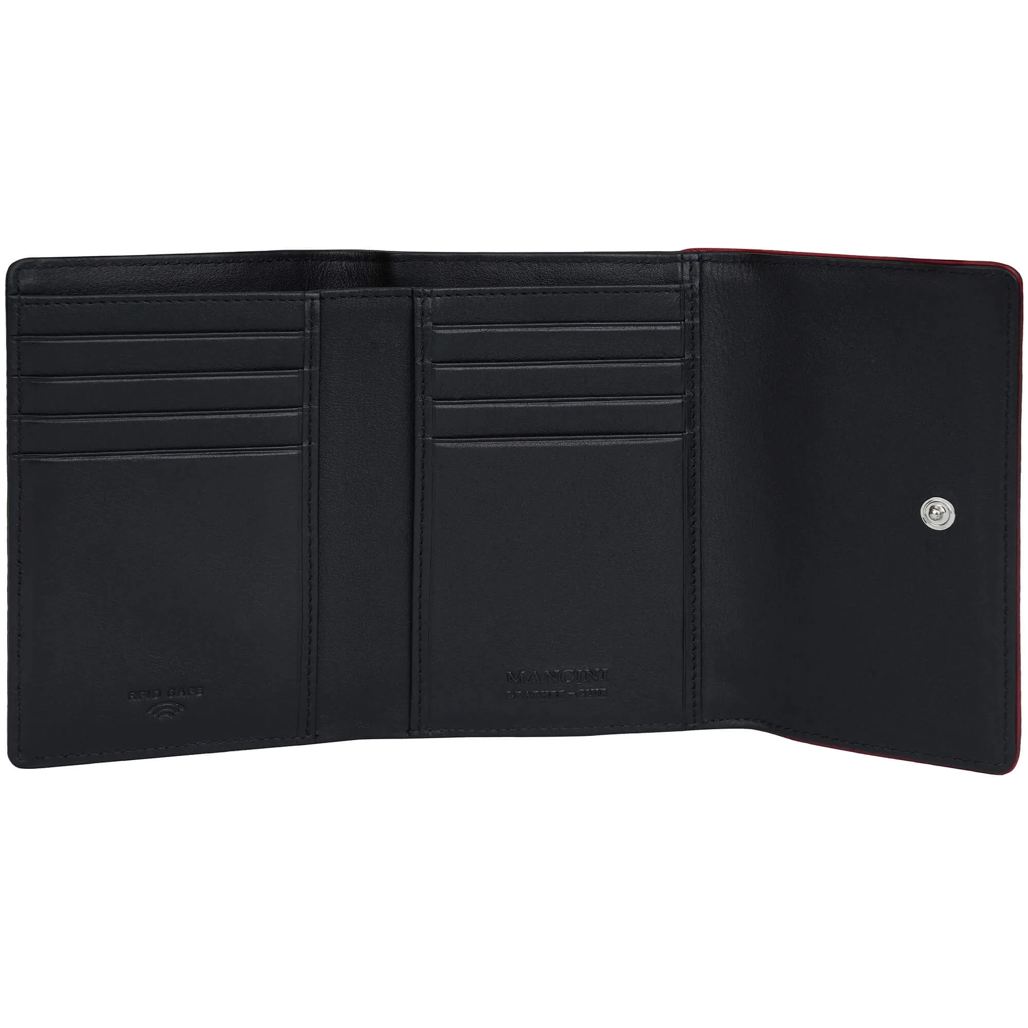 Mancini Sonoma Womens Medium Clutch Wallet with Enhanced RFID Protection