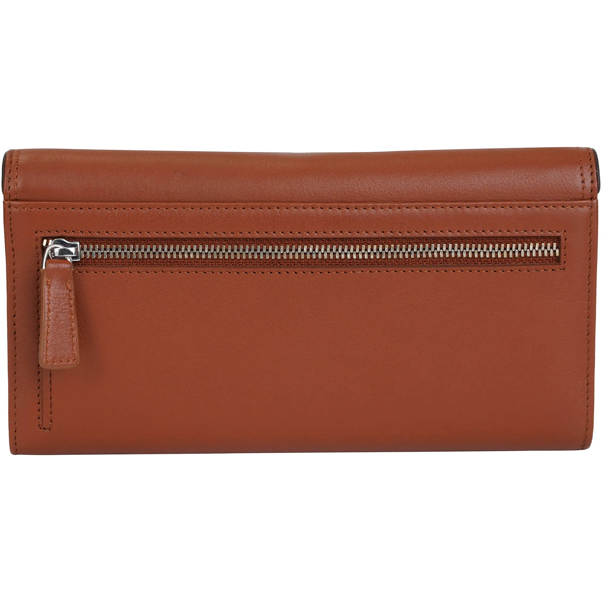 Mancini Sonoma Womens Quad fold Wallet with Enhanced RFID Protection