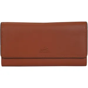 Mancini Sonoma Womens Quad fold Wallet with Enhanced RFID Protection