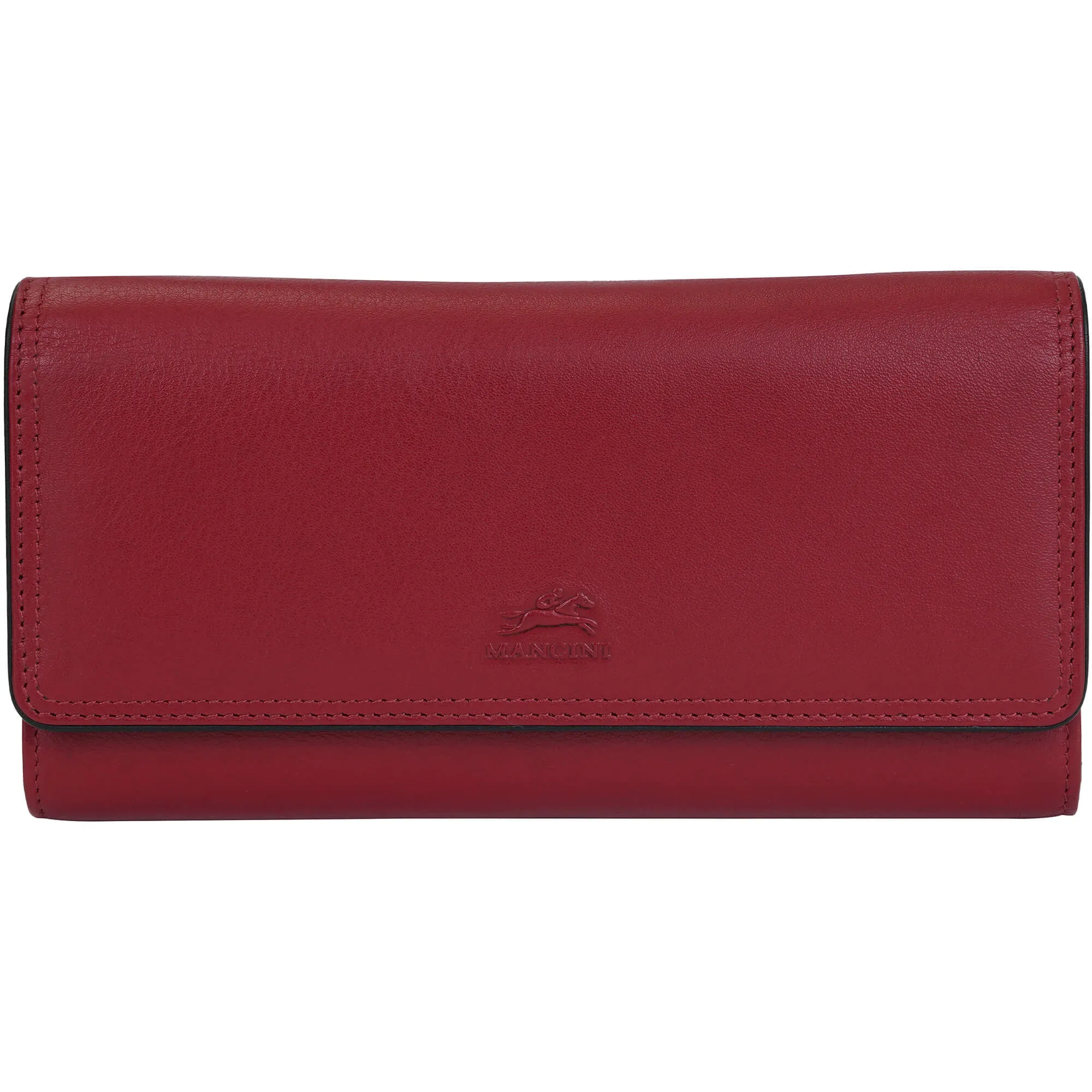 Mancini Sonoma Womens Quad fold Wallet with Enhanced RFID Protection