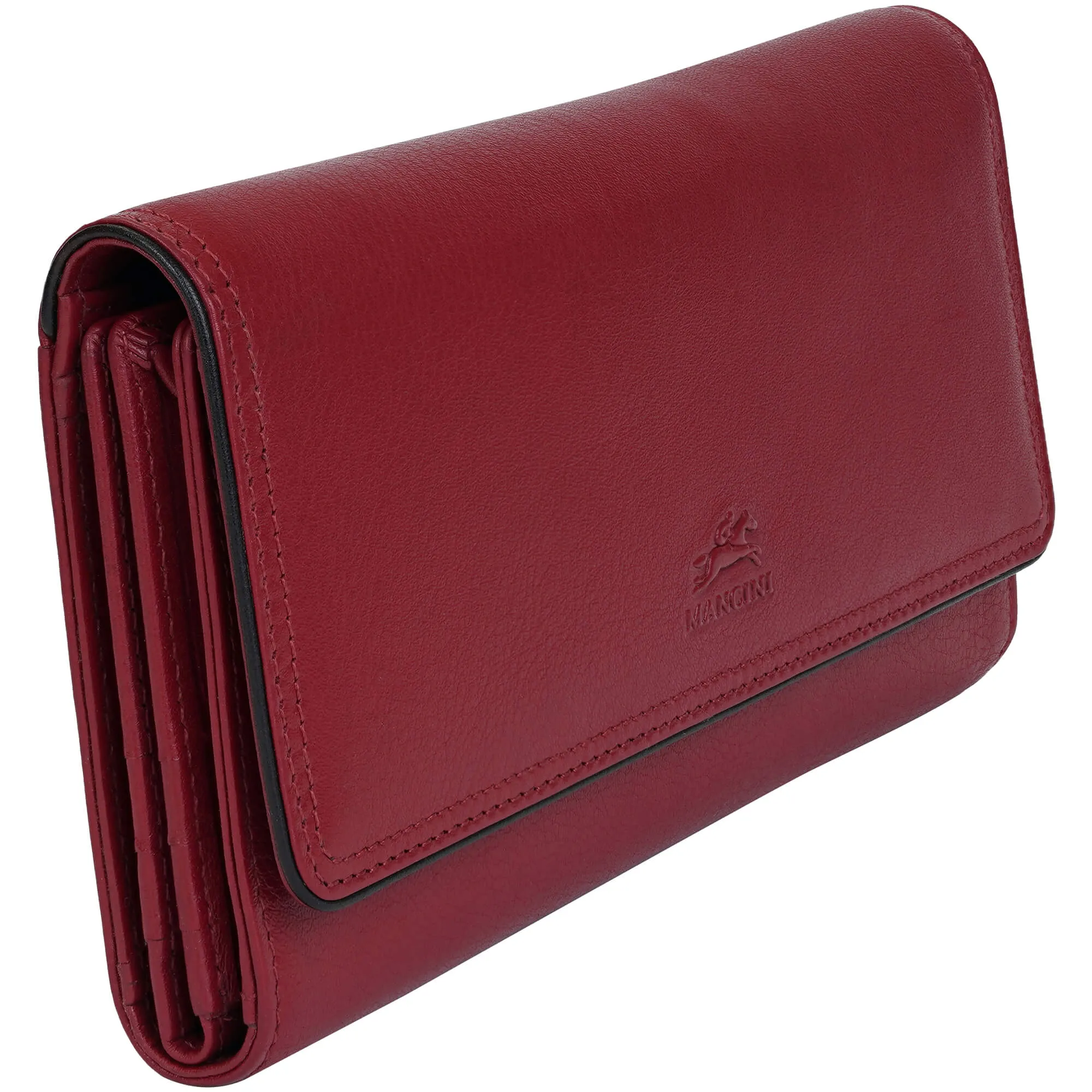 Mancini Sonoma Womens Quad fold Wallet with Enhanced RFID Protection