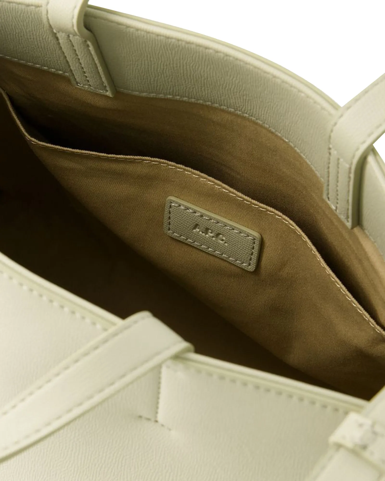 Market Small Shopper Bag - A.P.C. - Synthetic - Mastic Beige