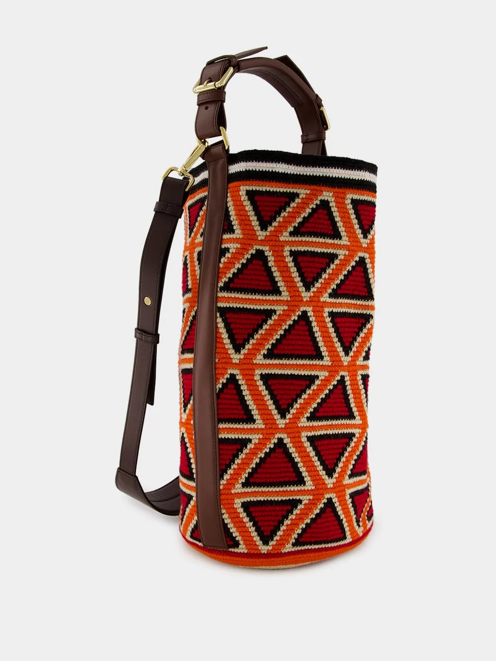 Maxi Triangle Cylinder Bag