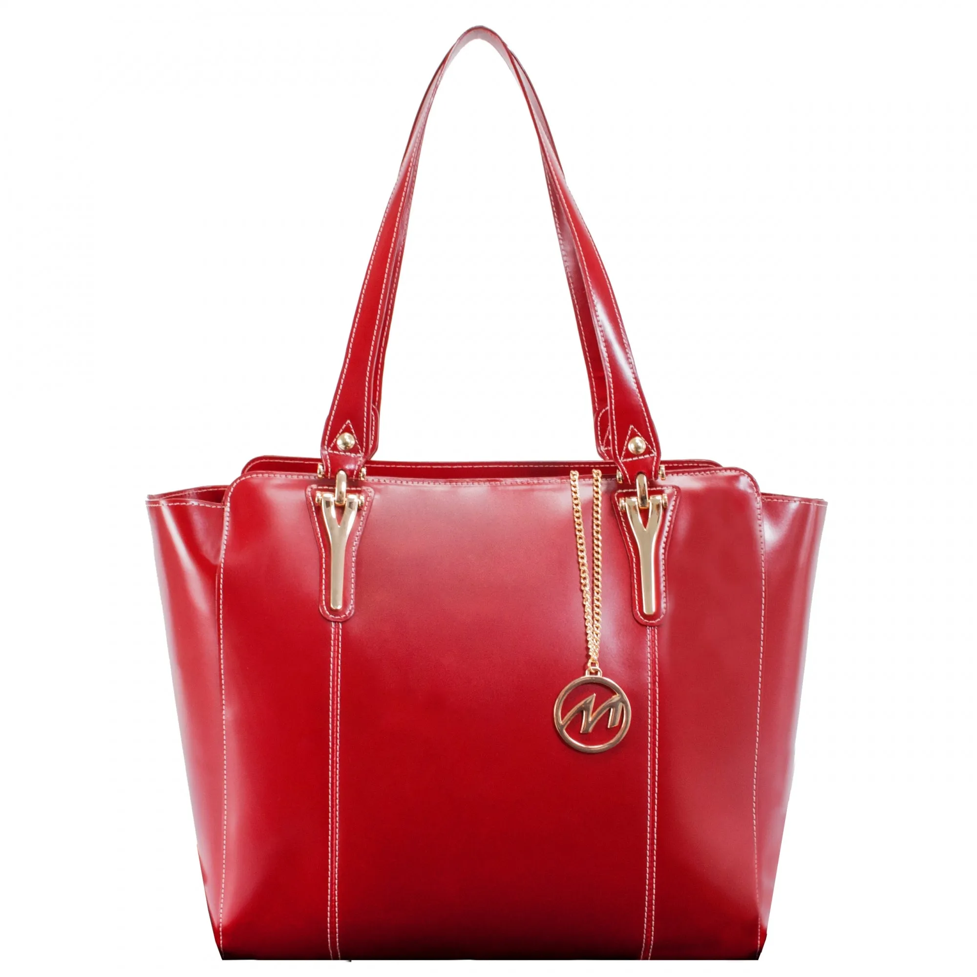 McKlein USA Alicia Leather Ladies' Tote With Tablet Pocket