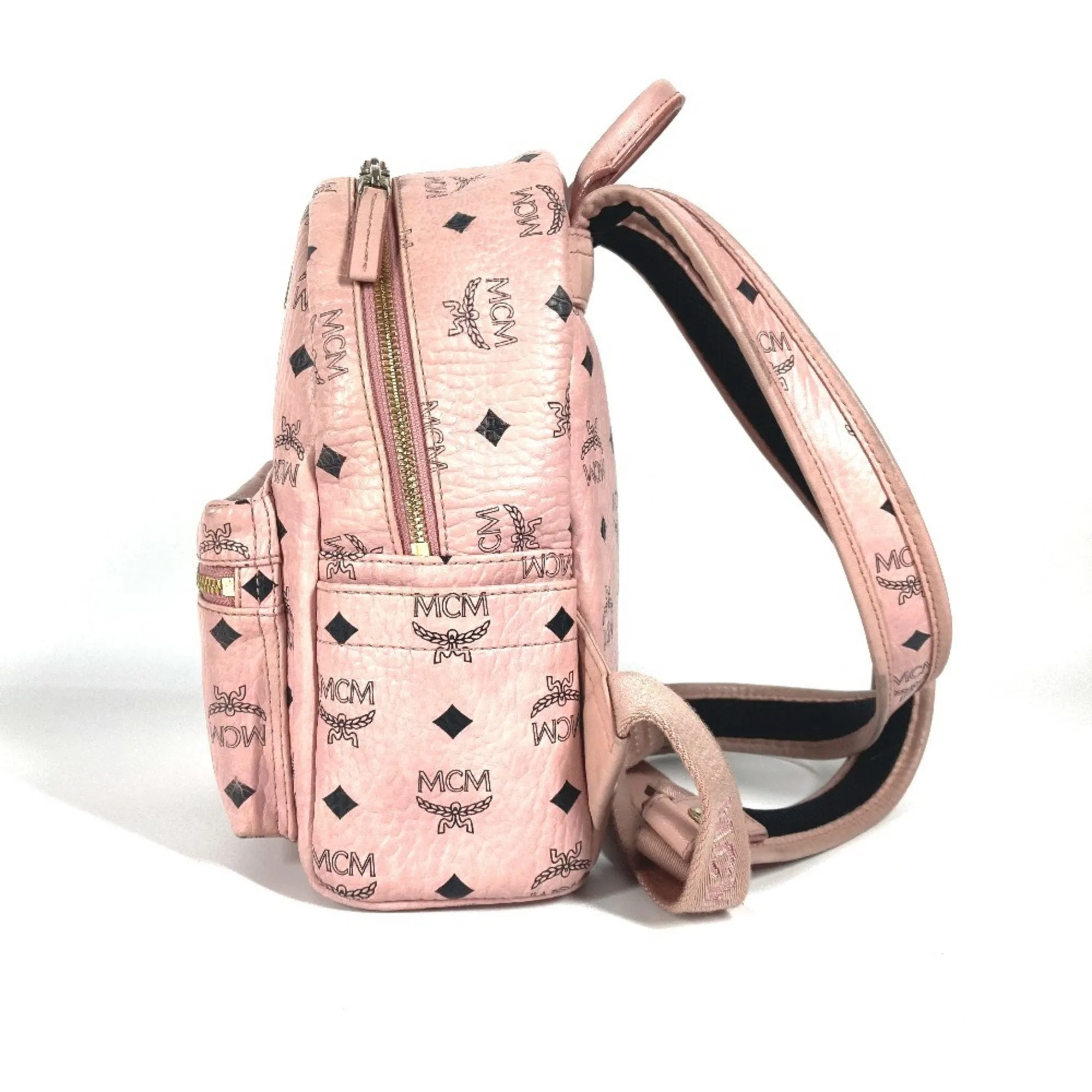 Mcm Leather Backpack (Pre-Owned)