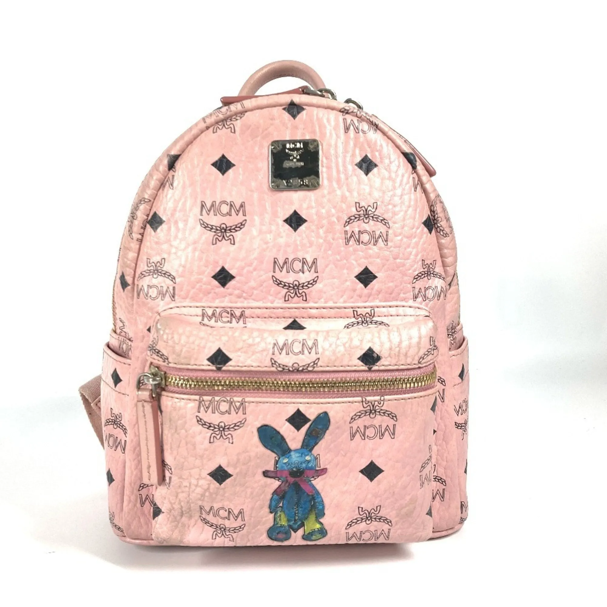 Mcm Leather Backpack (Pre-Owned)