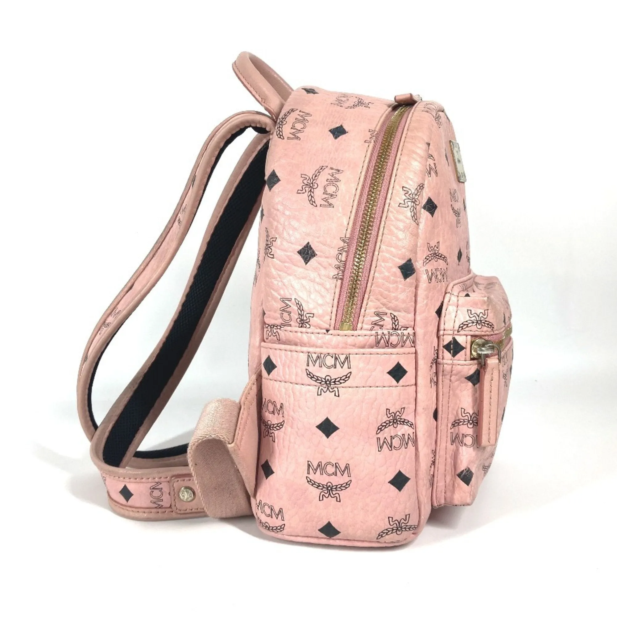 Mcm Leather Backpack (Pre-Owned)