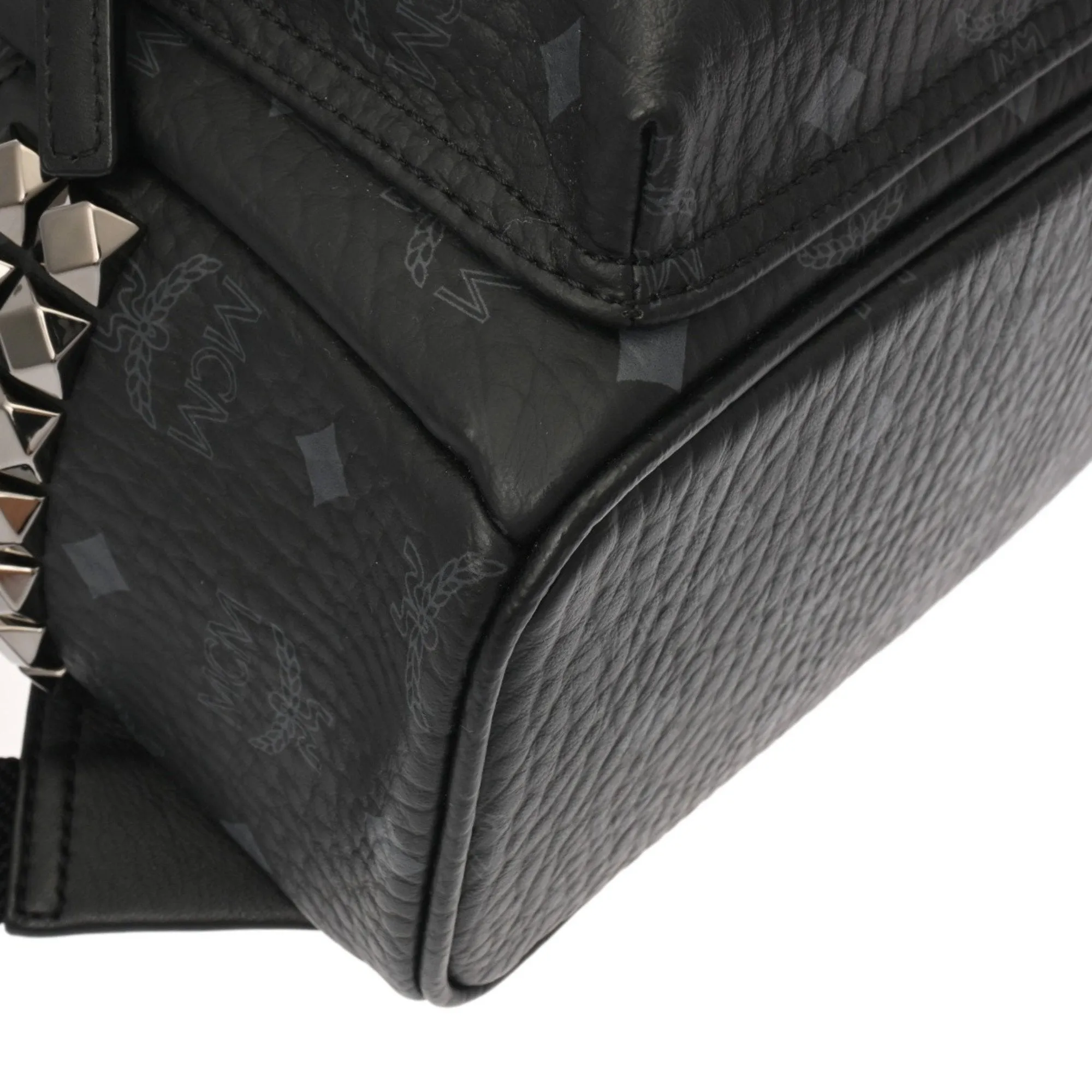 Mcm Leather Backpack (Pre-Owned)