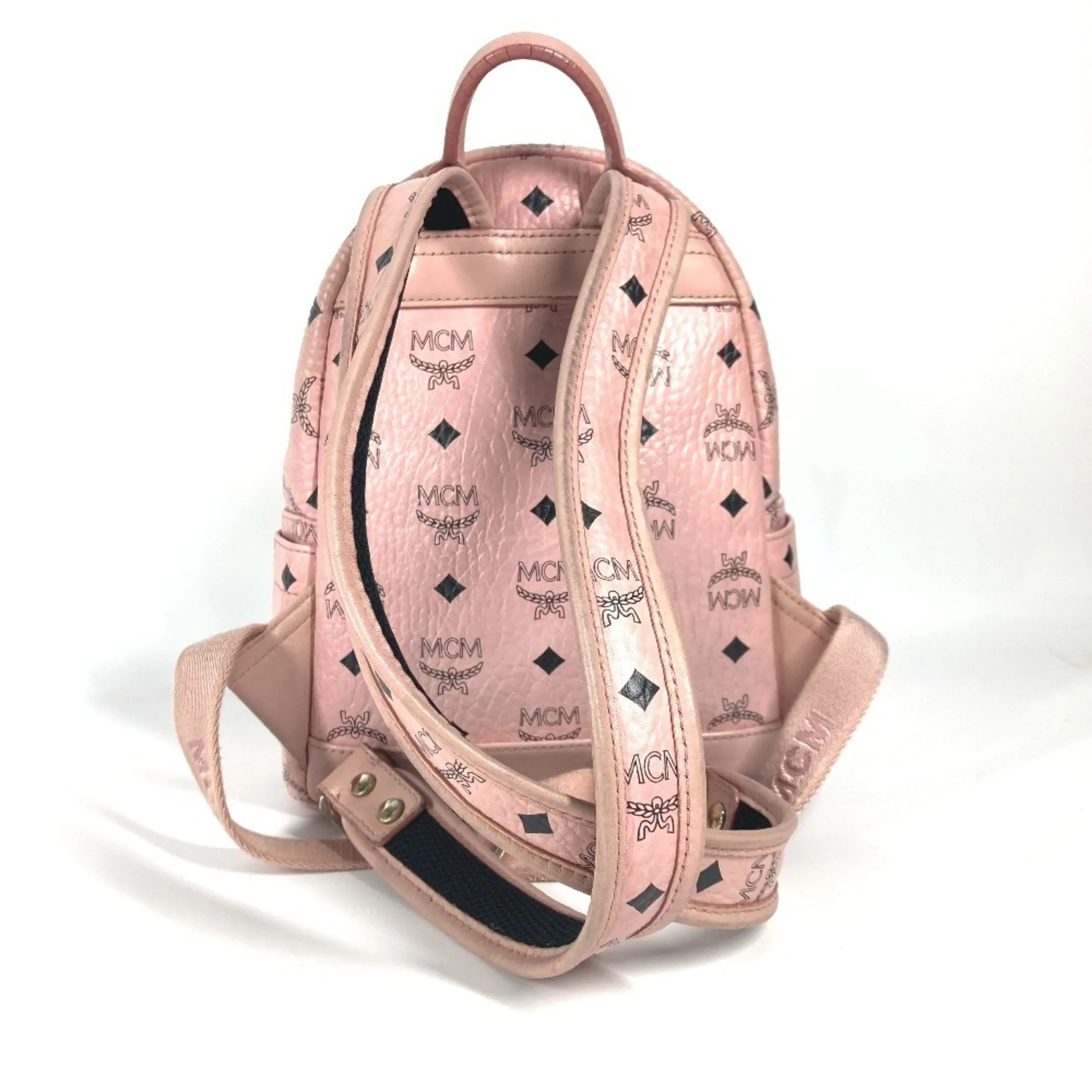 Mcm Leather Backpack (Pre-Owned)
