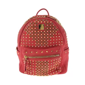 Mcm Leather Backpack (Pre-Owned)