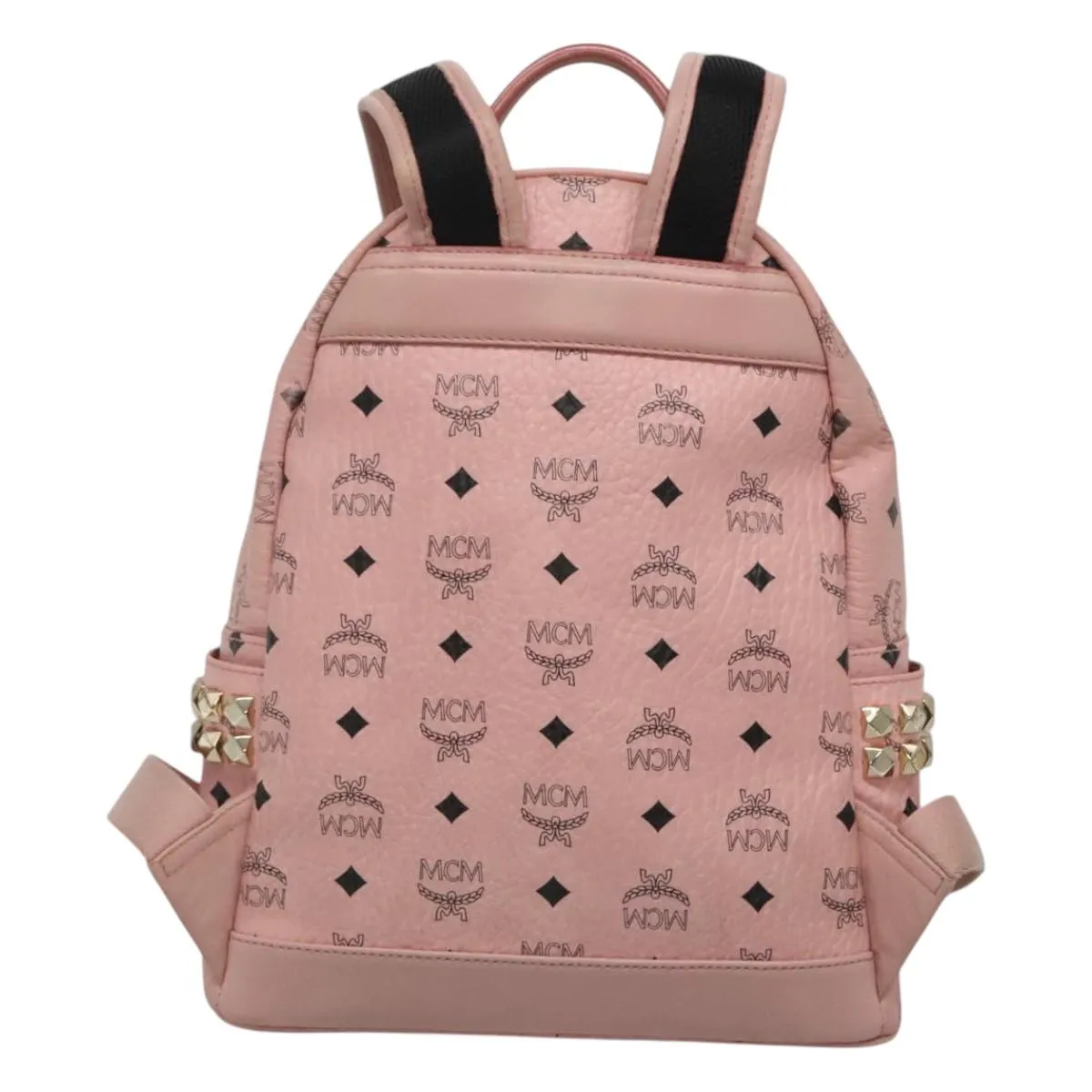 MCM Stark Visetos Canvas Backpack Bag (Pre-Owned)