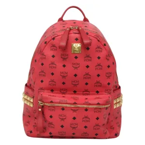 MCM Stark Visetos Canvas Backpack Bag (Pre-Owned)