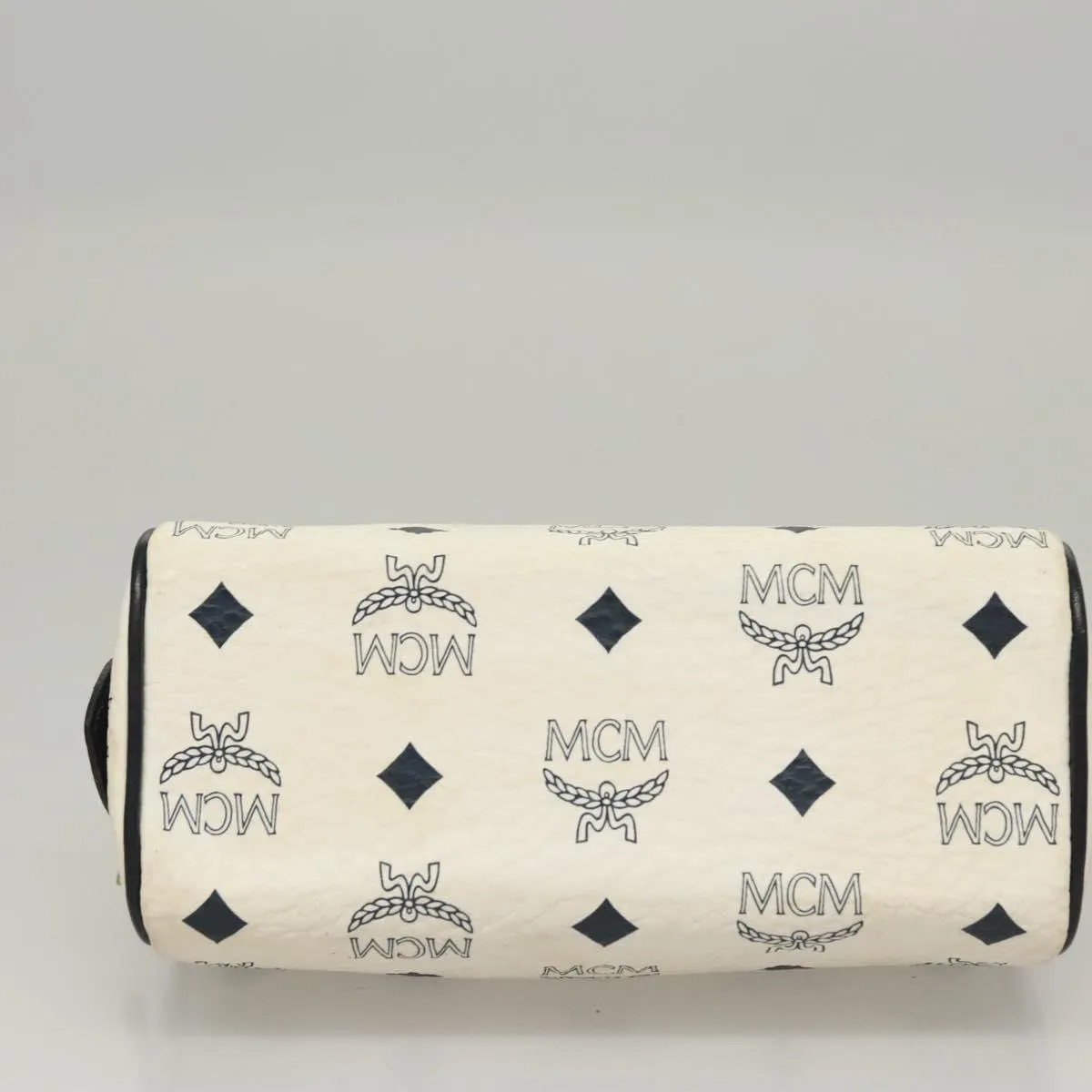 MCM Visetos Canvas Handbag (Pre-Owned)
