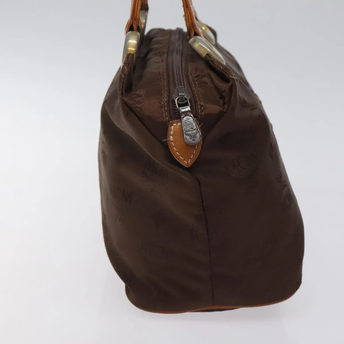 MCM Visetos Nylon Handbag (Pre-Owned)