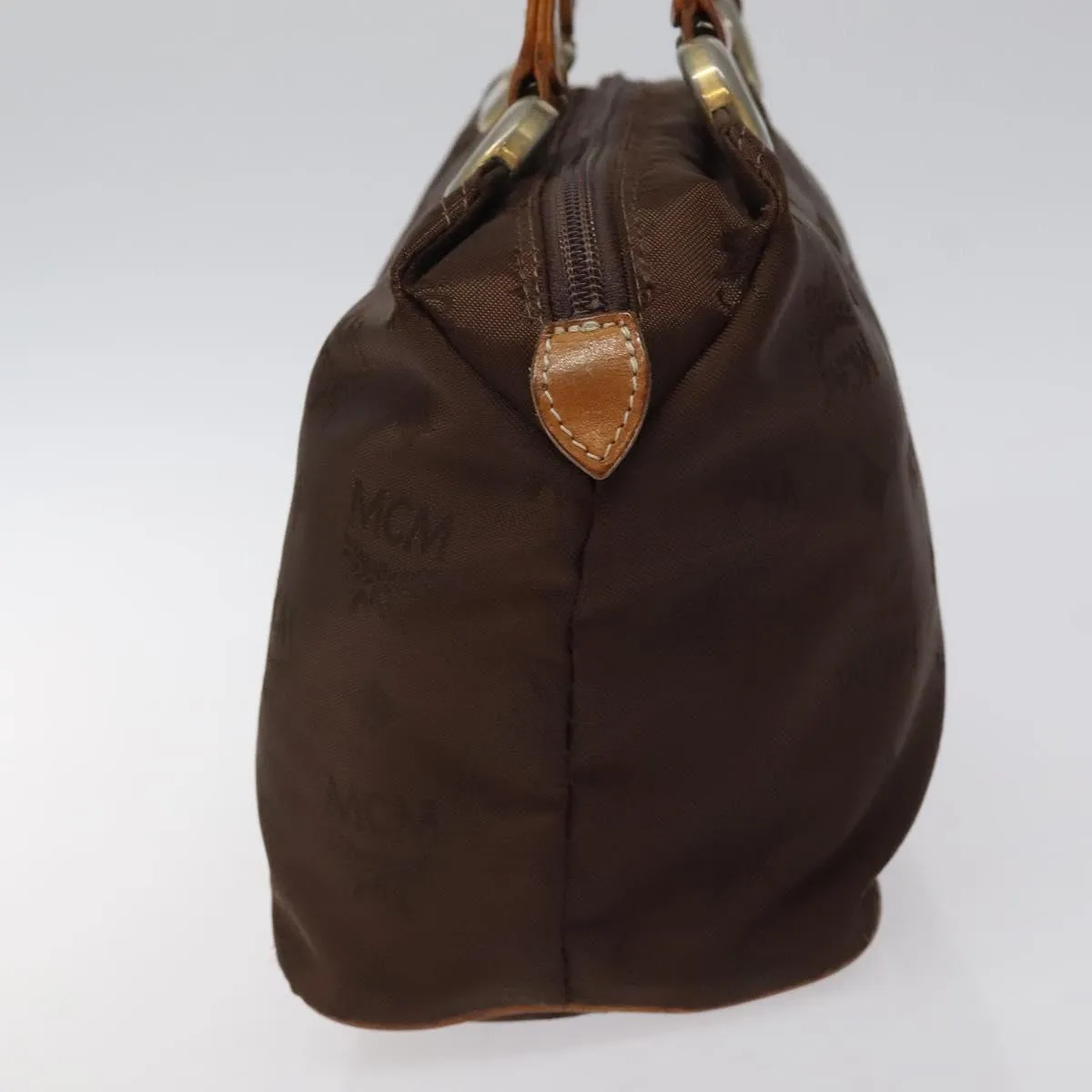 MCM Visetos Nylon Handbag (Pre-Owned)