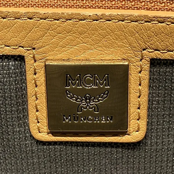 MCM Visetos Studded Clutch Bag Unisex