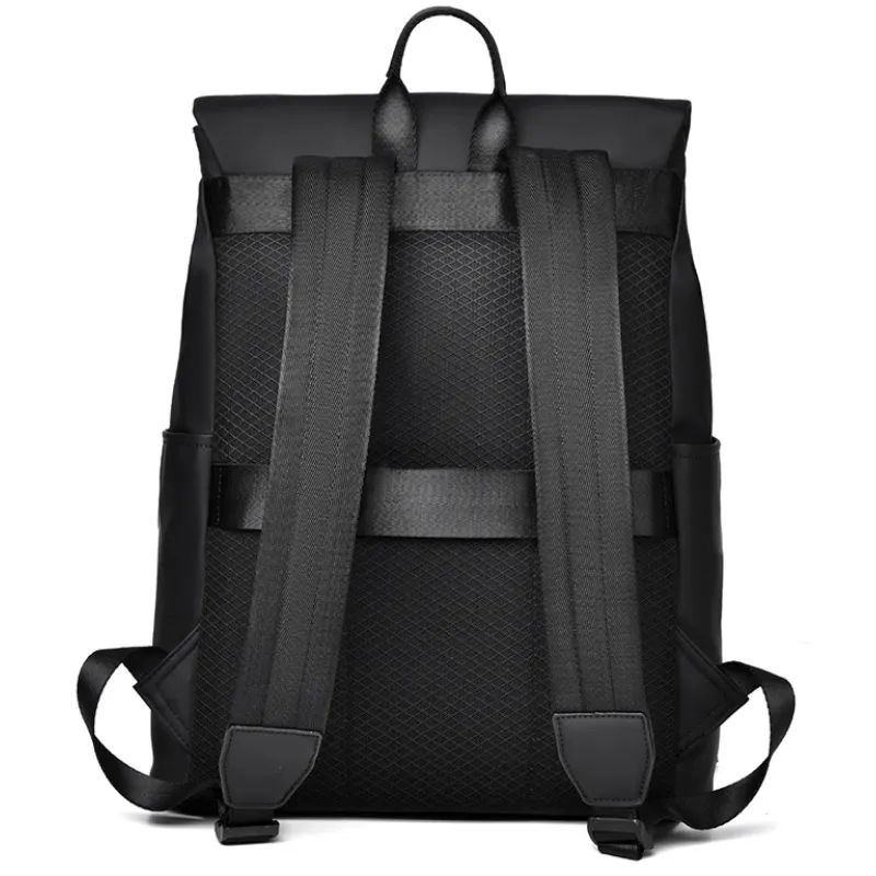 Men's Large Capacity Waterproof Nylon Business Backpack