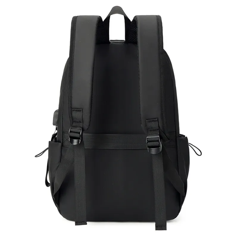 Men's Simple Lightweight Nylon College Backpack