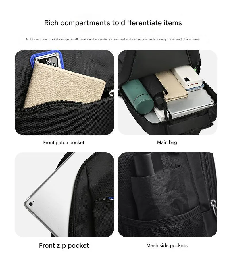 Men's Waterproof & Scratch-Resistant Backpack 1237