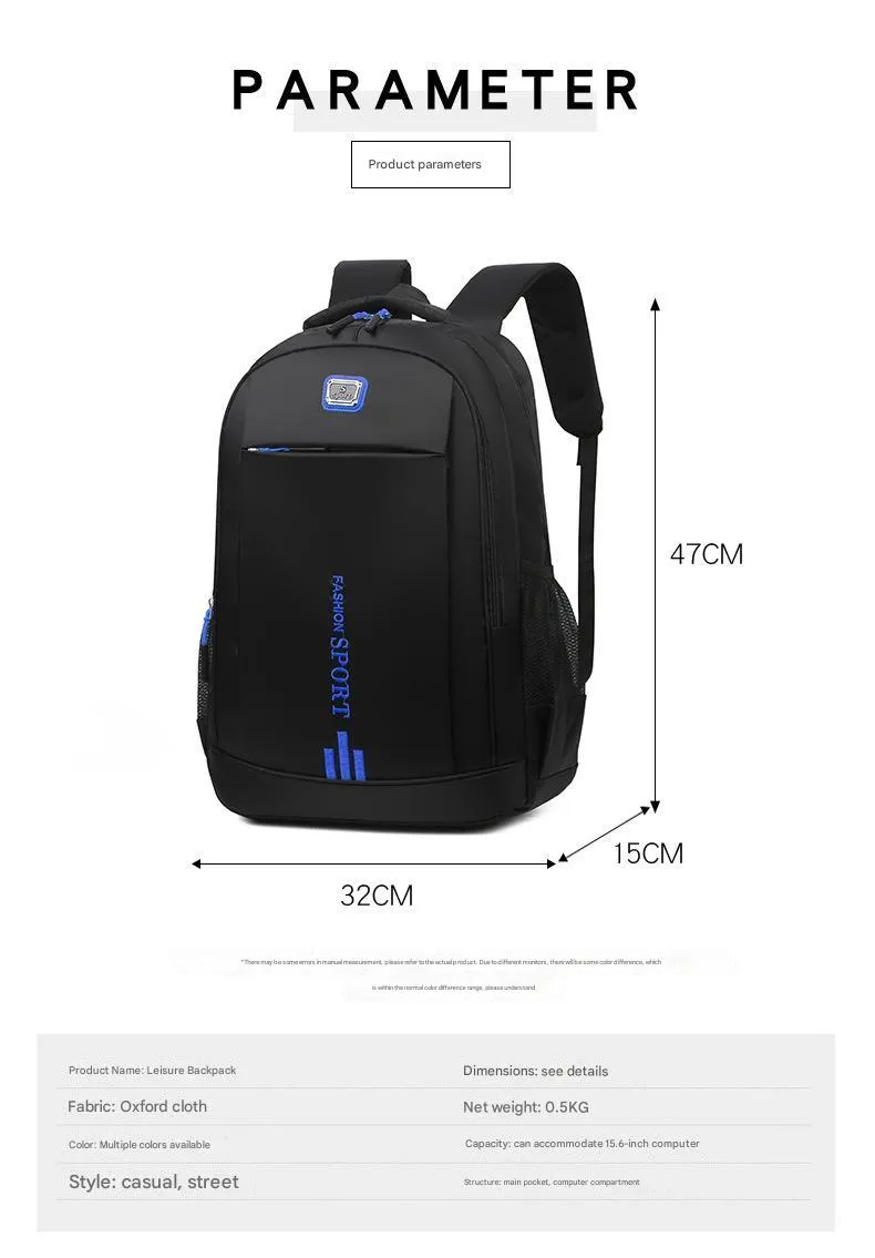 Men's Waterproof & Scratch-Resistant Backpack 1237