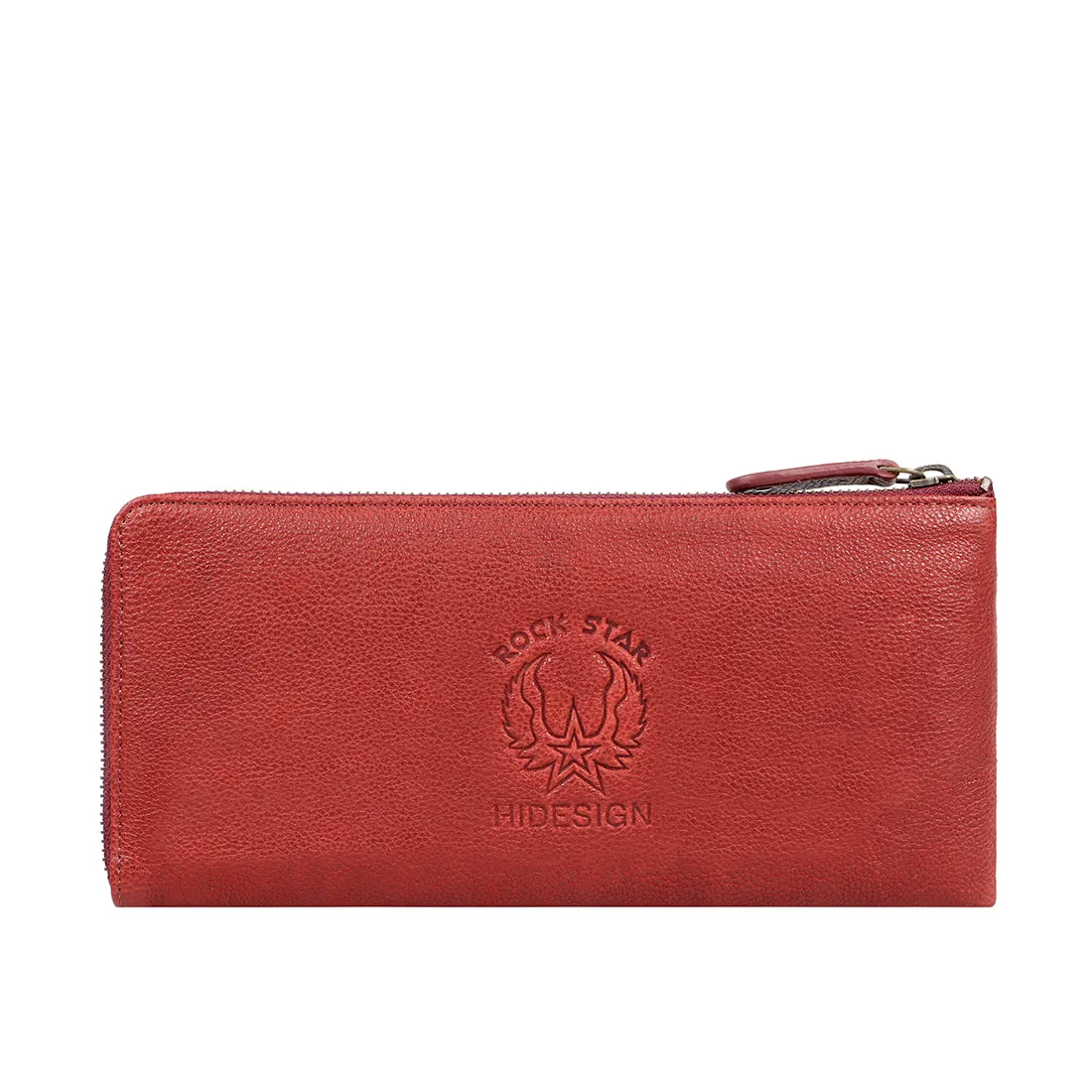 METAL W1 L-ZIP AROUND WALLET